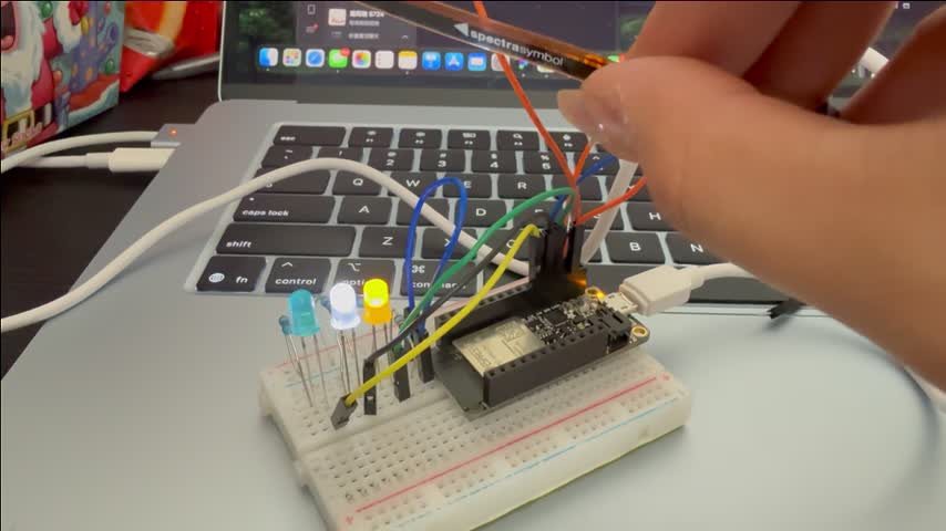 Bending the sensor