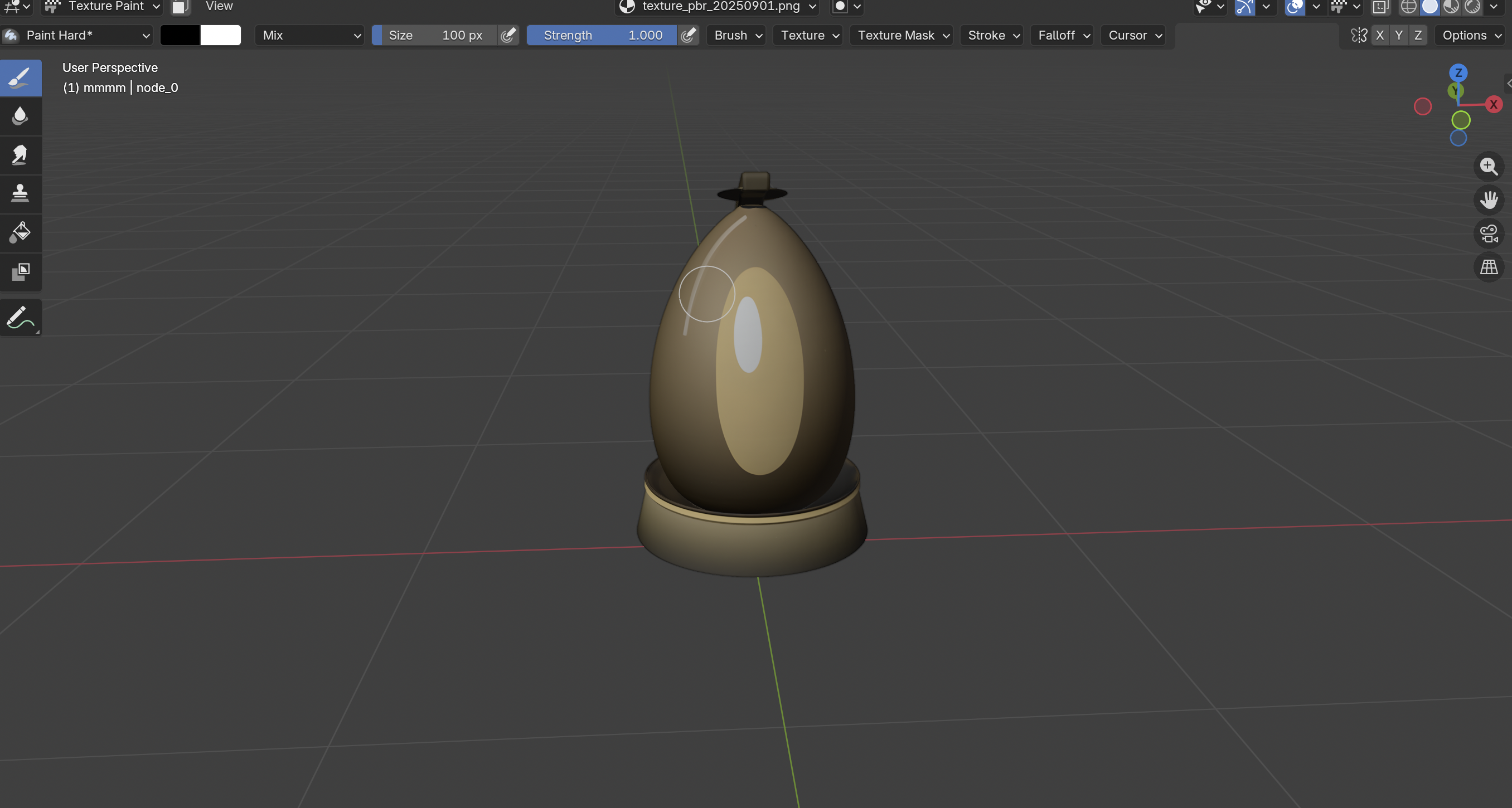 Blender textured model of the Echo Vessel